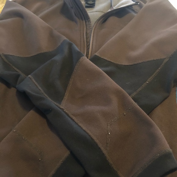The North Face brown zip up jacket - Picture 6 of 8